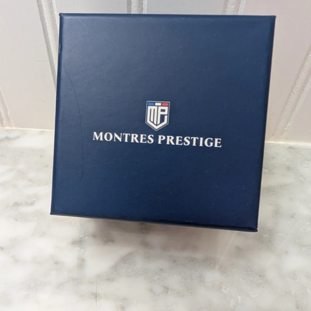 NIB Montres Prestige Rose Gold Men's Watch